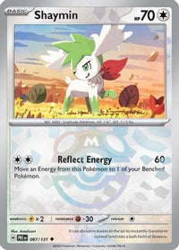 Shaymin (Master Ball Pattern) (87/131) - SV Prismatic Evolutions Holofoil
