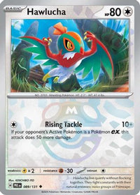 Hawlucha (Master Ball Pattern) (89) - SV Prismatic Evolutions Holofoil