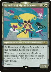 Katerina des merveilles de Myra (Vitrine) (Galaxy Foil) [Unfinity] 