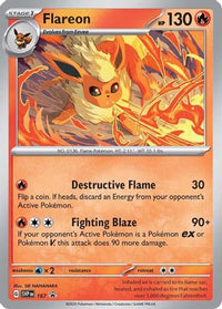 Flareon (Cosmos Holo) (167) - SV Scarlet & Violet Promo Cards Holofoil