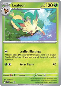 Leafeon (Cosmos Holo) (170) - SV Scarlet & Violet Promo Cards Holofoil