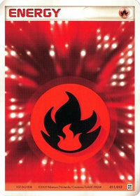 Basic Psychic Energy 011/015 - Fire Quick Construction Pack 1st Edition (Japanese)