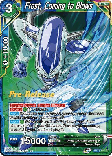 Frost, Coming to Blows (BT16-137) [Realm of the Gods Prerelease Promos] - POKÉ JEUX