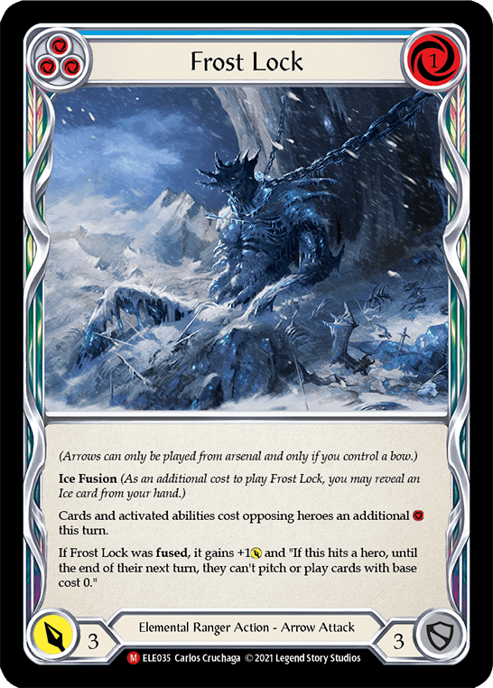Frost Lock [ELE035] (Tales of Aria) 1st Edition Normal - POKÉ JEUX