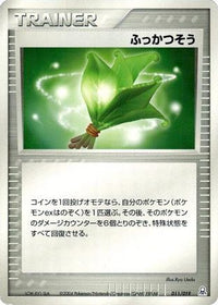 Life Herb 011/019 - Emerald Gift Box Rayquaza  (Japanese)