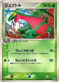 Grovyle  PCG-P 081/PCG-P - PCGP Promotional cards  (Japanese)