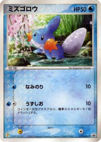 Mudkip  ADV-P 019/ADV-P - ADVP Promotional cards  (Japanese)