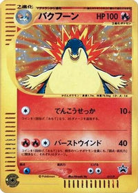 Typhlosion  P 017/P - P Promotional cards Holofoil (Japanese)