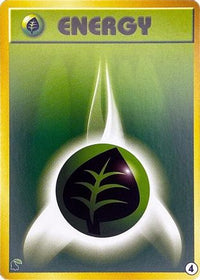 Basic Grass Energy 4 - Intro Pack Neo Chikorita  (Japanese)