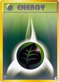 Basic Grass Energy 9 - Intro Pack Neo Chikorita  (Japanese)