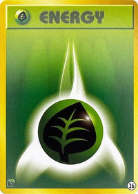 Basic Grass Energy 26 - Intro Pack Neo Chikorita  (Japanese)