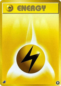 Basic Lightning Energy 9 - Intro Pack Neo Totodile  (Japanese)