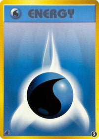 Basic Water Energy 5 - Intro Pack Neo Totodile  (Japanese)