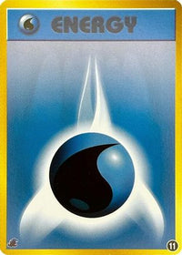 Basic Water Energy 11 - Intro Pack Neo Totodile  (Japanese)
