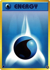 Basic Water Energy 13 - Intro Pack Neo Totodile  (Japanese)