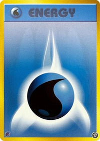 Basic Water Energy 17 - Intro Pack Neo Totodile  (Japanese)