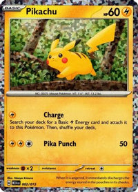 Pikachu (2) - McDonalds Promos 2024 Holofoil