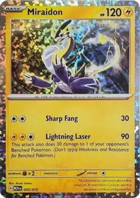 Miraidon (3) - McDonalds Promos 2024 Holofoil
