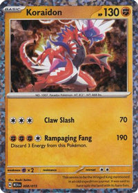 Koraidon (8) - McDonalds Promos 2024 Holofoil