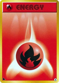 Basic Fire Energy 4 - Intro Pack Squirtle  (Japanese)