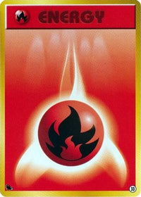 Basic Fire Energy 33 - Intro Pack Squirtle  (Japanese)