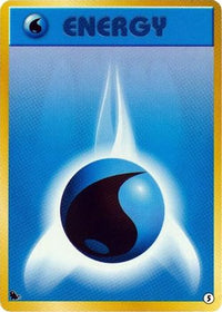 Basic Water Energy 5 - Intro Pack Squirtle  (Japanese)