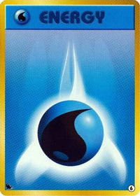 Basic Water Energy 6 - Intro Pack Squirtle  (Japanese)