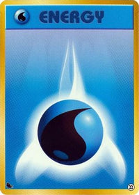 Basic Water Energy 22 - Intro Pack Squirtle  (Japanese)