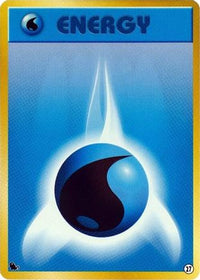 Basic Water Energy 27 - Intro Pack Squirtle  (Japanese)