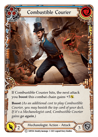 Combustible Courier (Blue) [1HP204] (History Pack 1) - POKÉ JEUX