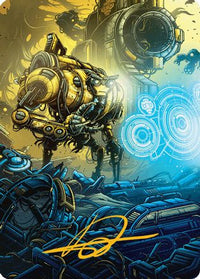 Mendicant Core, Guidelight Art Card (1/54) (Gold-Stamped Signature) (AADFT-001) - Art Series: Aetherdrift