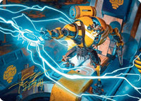 Mendicant Core, Guidelight Art Card (12/54) (Gold-Stamped Signature) (AADFT-012) - Art Series: Aetherdrift