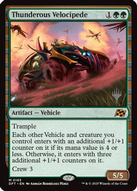 Thunderous Velocipede (PPDFT-183) - Promo Pack: Aetherdrift