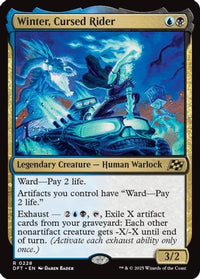 Winter, Cursed Rider (PPDFT-228) - Promo Pack: Aetherdrift Foil