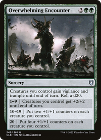 Overwhelming Encounter [Commander Legends: Battle for Baldur's Gate]