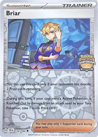 Briar (Regional Championship) (132/142)  - League & Championship Cards Reverse Holofoil