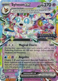 Sylveon ex (Prismatic Evolutions Stamp) (41/131) - Miscellaneous Cards & Products Holofoil