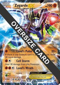 Zygarde EX (54/124)  - Jumbo Cards Holofoil