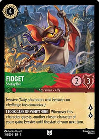 Fidget - Sneaky Bat (106/204) - Archazias Island Cold Foil