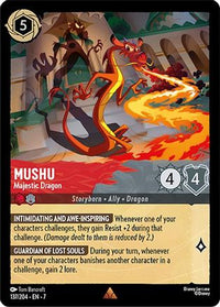 Mushu - Majestic Dragon (137/204) - Archazias Island Cold Foil