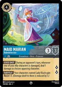 Maid Marian - Badminton Ace (176/204) - Archazias Island Cold Foil