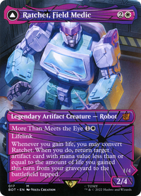 Ratchet, Field Medic // Ratchet, Rescue Racer (Verre brisé) [Transformers] 