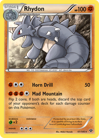 Rhydon (#) (25) - XY Trainer Kit Latias & Latios
