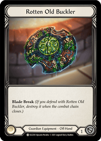 Rotten Old Buckler [ELE204] (Tales of Aria) 1st Edition Normal - POKÉ JEUX