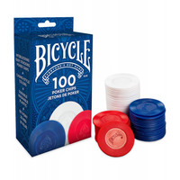 BICYCLE - 2g 100 COUNT - PLASTIC POKER CHIPS (EN) (Special Order)