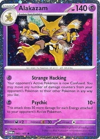 Alakazam (Cosmos Holo) (82/167)  - Blister Exclusives Holofoil