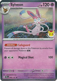 Sylveon (Pokemon Day) (40/131)  - Miscellaneous Cards & Products Holofoil