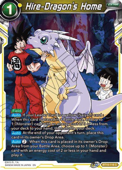 Hire-Dragon's Home (BT15-116) [Saiyan Showdown] - POKÉ JEUX