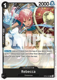 Rebecca (Tournament Pack 2025 Vol. 2) (OP04-092) - One Piece Promotion Cards