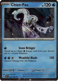 Chien-Pao (Cosmos Holo) (57/182)  - Miscellaneous Cards & Products Holofoil